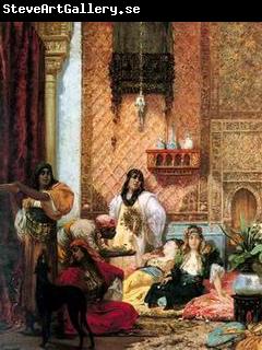 unknow artist Arab or Arabic people and life. Orientalism oil paintings 290